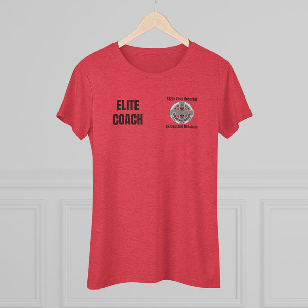 512th Elite Coach Women's Triblend Tee