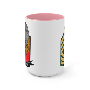 USANEC 1SG Accent Mugs
