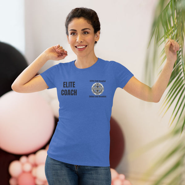512th Elite Coach Women's Triblend Tee