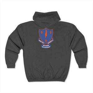 NEC-W Unisex Heavy Blend™ Full Zip Hooded Sweatshirt