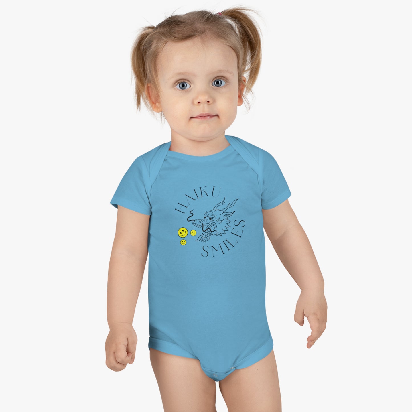 Haiku Smiles Baby Short Sleeve Onesie®