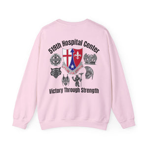 519th Hospital Center - Unisex Heavy Blend™ Crewneck Sweatshirt