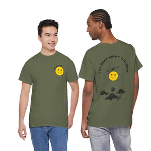Sow Smiles into the Universe! - Unisex Heavy Cotton Tee