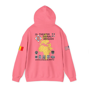 509th SSB - Flags on Sleeves - Unisex Heavy Blend™ Hooded Sweatshirt