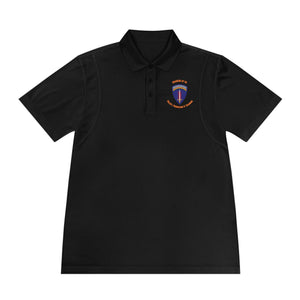 PPT U'R-AF - Orange text - Men's Sport Polo Shirt