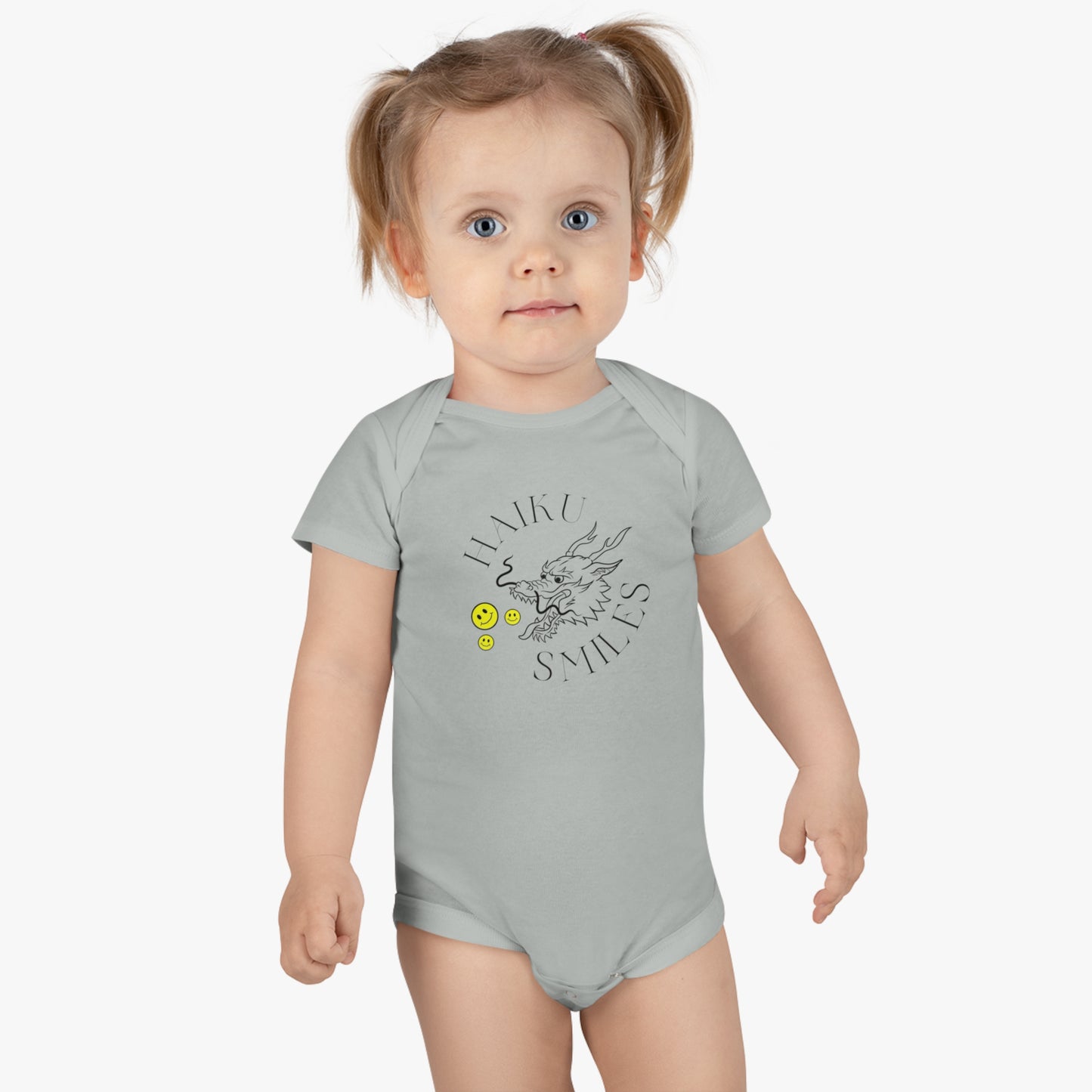 Haiku Smiles Baby Short Sleeve Onesie®