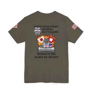 102d SSB - Sleeve with USA/2TSB - Unisex Jersey Short Sleeve Tee