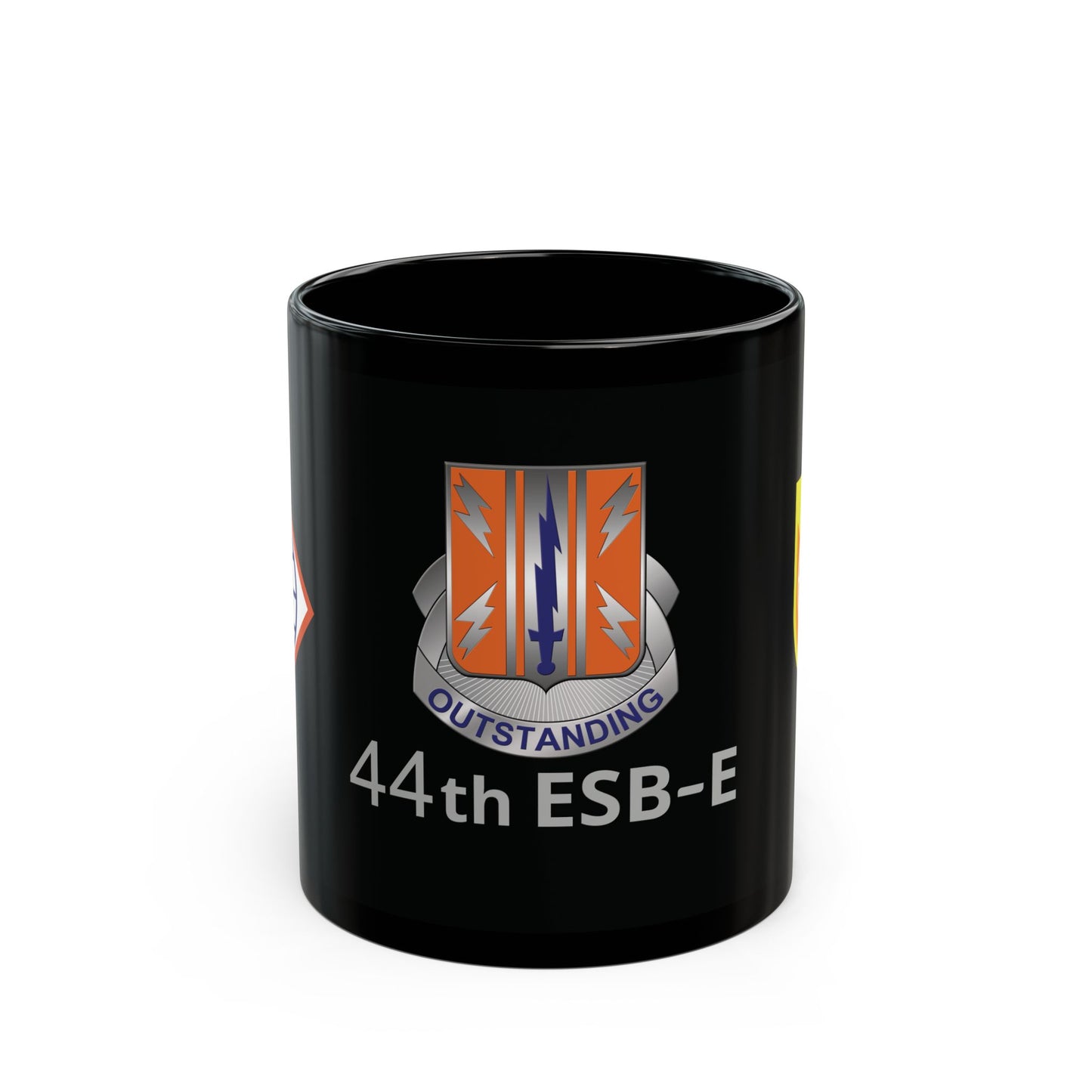 44th ESB-E -  Black Mug (11oz, 15oz)