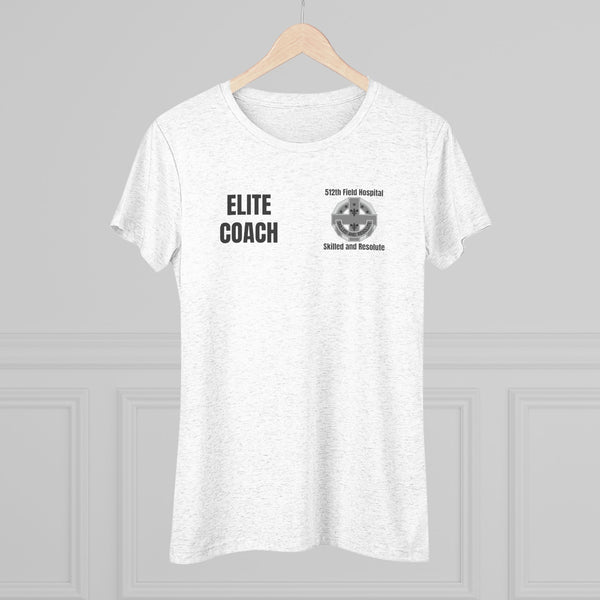 512th Elite Coach Women's Triblend Tee