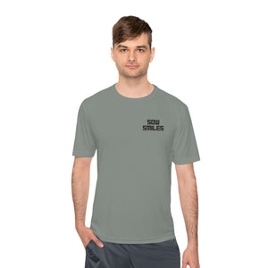 Sow Smiles - SKELETON BACK- Moisture Wicking Tee