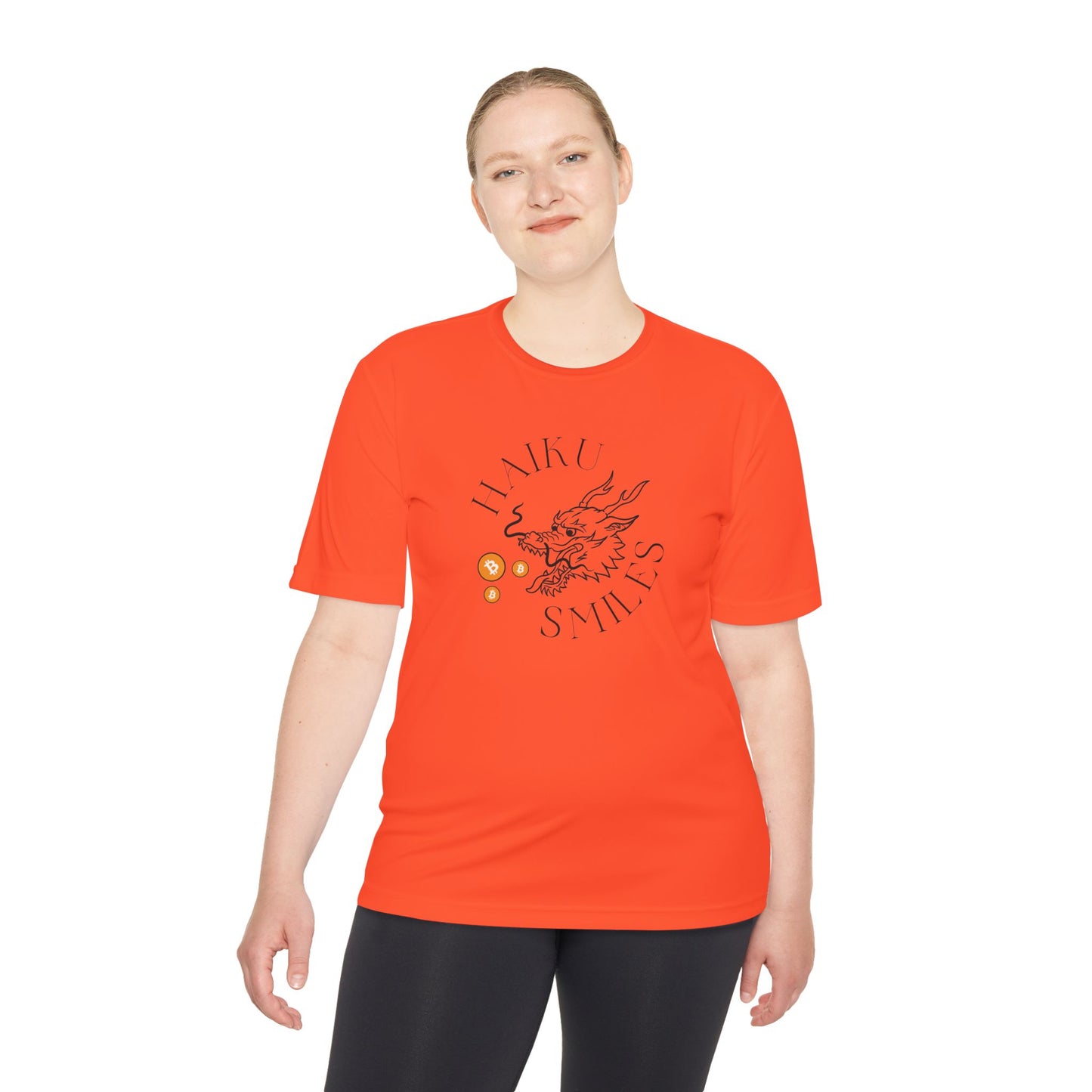 The Strong Breathe Bitcoin - Moisture Wicking Tee