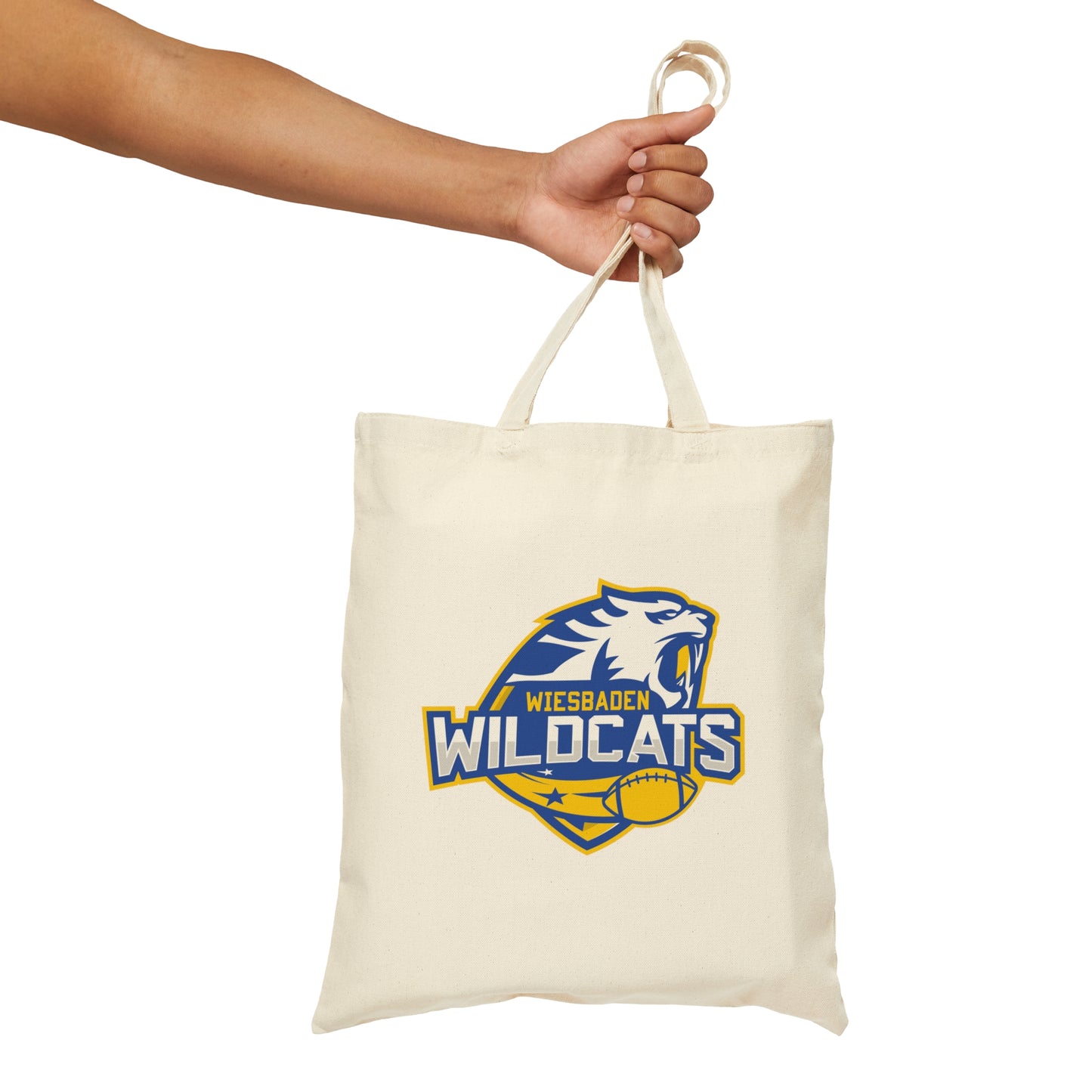 Wiesbaden Wildcats -  Cotton Canvas Tote Bag